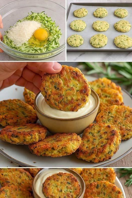 Crispy Hungarian Zucchini Fritters Recipe 739943666_913247078456801_6497535122163071117_n