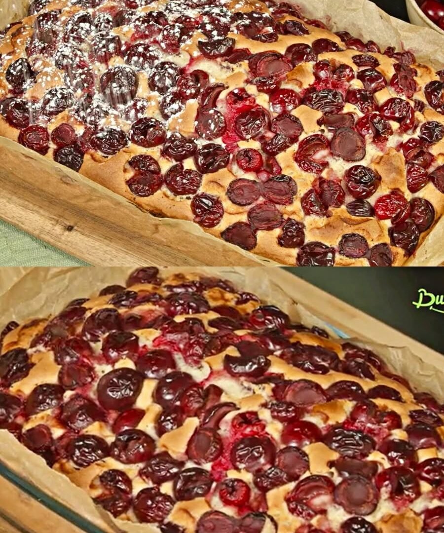Hungarian Cherry Cake (Meggyes Piskóta) Recipe 741304966_913261968455312_9041007479917190973_n