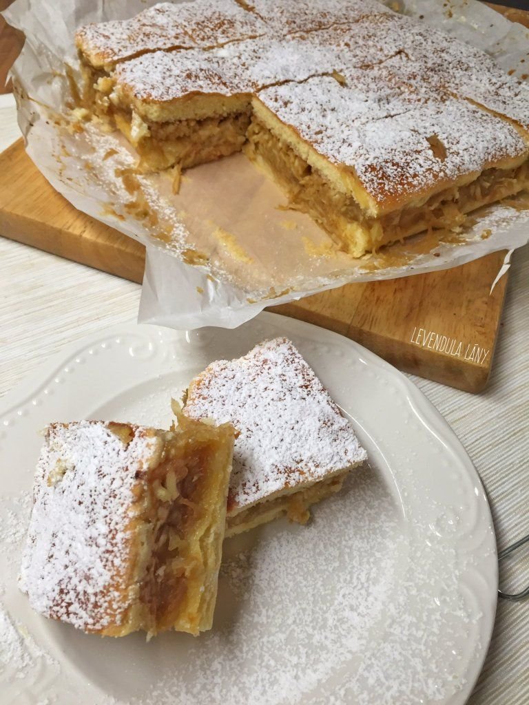 Hungarian Apple Cake (Almás Pite) 140a5508255dbcda362c8b9a733902bc